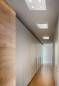 Preview: elesi-luce-pois-deckenleuchte-elegant-glasdiffusor-glasabdeckung-glänzend-quadratisch-led-austauschbar-magnetverschluss-made-in-italy-flur-korridor